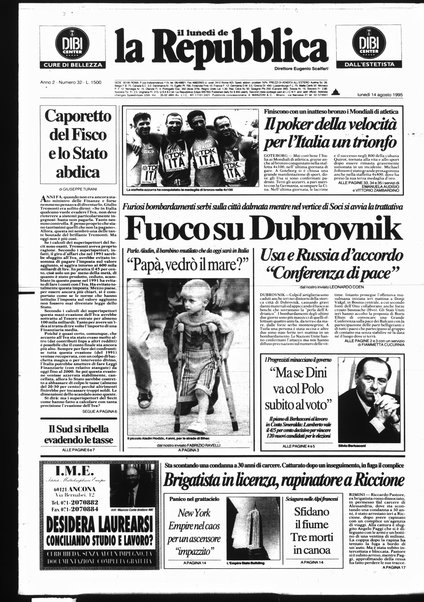 Il lunedì de La repubblica